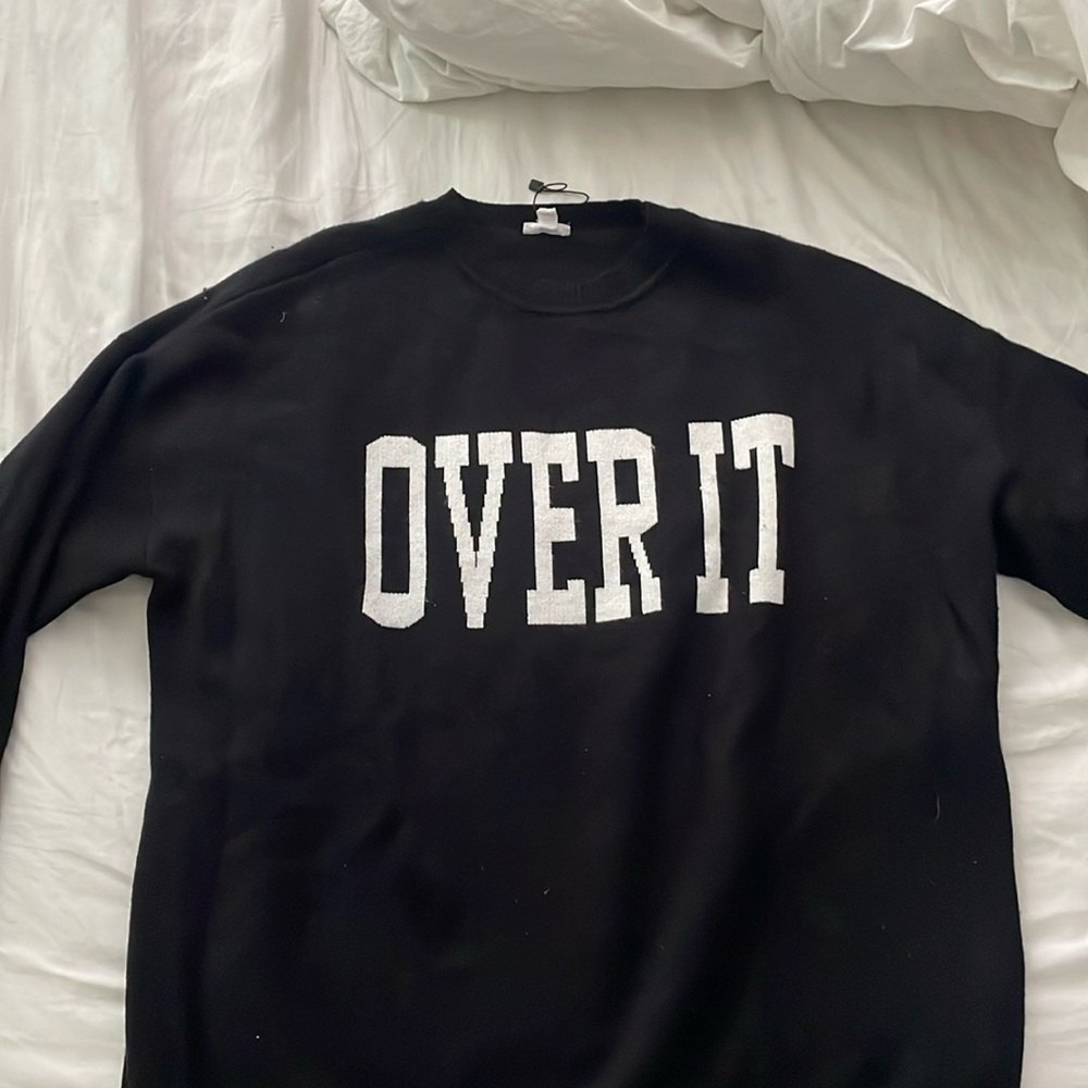 Black Garage Sweater